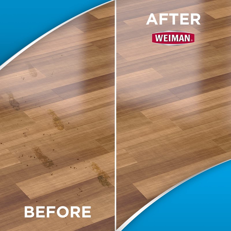 Weiman Hardwood Floor Cleaner for Finished Hardwood, Engineered Flooring, Vinyl