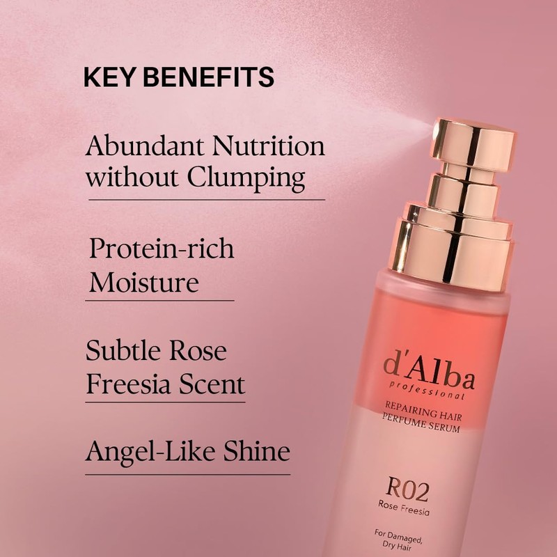 d'alba Piedmont Italian White Truffle Professional Repairing Hair Perfume Serum
