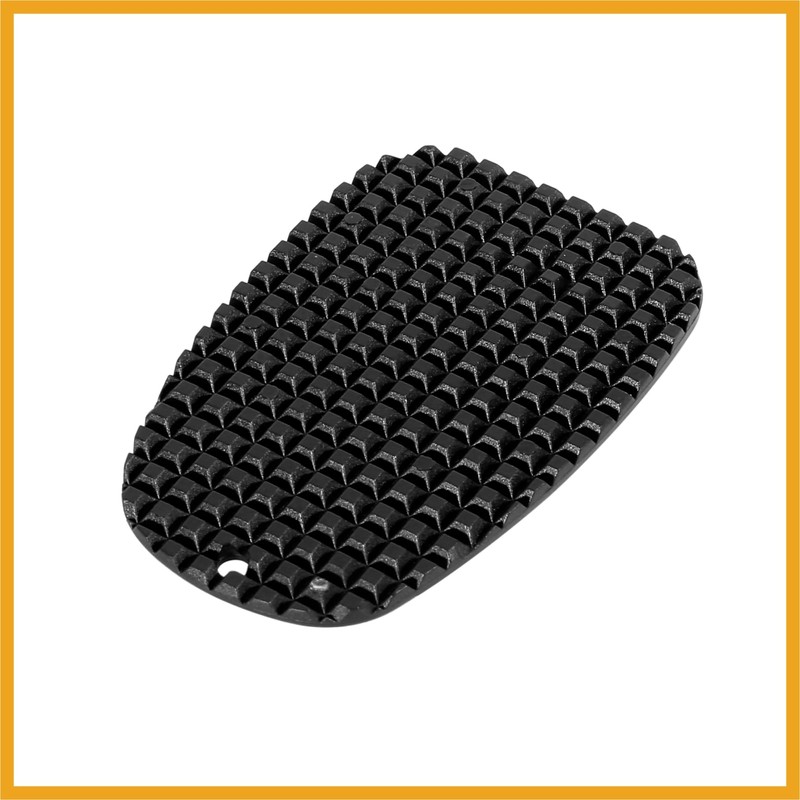 Partuto Motorcycle Kickstand Support Extension Pad Black 9x5.8x0.8cm Replacement