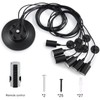Fuloon Vintage Edison Multiple Ajustable DIY Ceiling Spider Lamp Light
