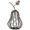 Abbott Collection Woven Pear with Leaf-6" H