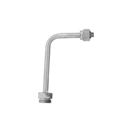 All States Receiver Drier to Quick Coupler - Steel Line fits Massey Ferguson 4225 4233 4235 4240 4243 4245 4253 4255 4263 4265 5300 5310 5320 3810777M91