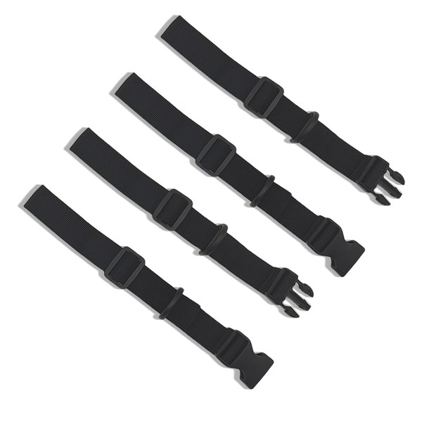 JANYUEPAI 2 Pairs Adjustable Backpack Chest Straps, Quick-Release Sternum Straps