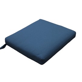 Tommy Bahama Dining Chair Cushion, 17" X 17" X 2.5", Bamboo Bay Cobalt