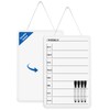 Lumspax Weekly Whiteboard Calendar for Wall, Small 11" x 17"