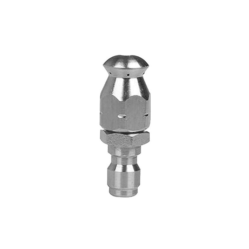 BE-TOOL Pipe Cleaning Nozzle, 1 Piece Rotating Nozzle Pipe Nozzle