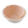 Colander & Bowl Set, One-Piece, Quick and Crut, For Both