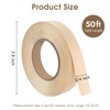 BEVTEE Wood Edge Banding 3/4 in × 50 ft, Iron