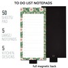 5 Pack Magnetic Lemons Bloom Daisy Scandi Notepads for Fridge