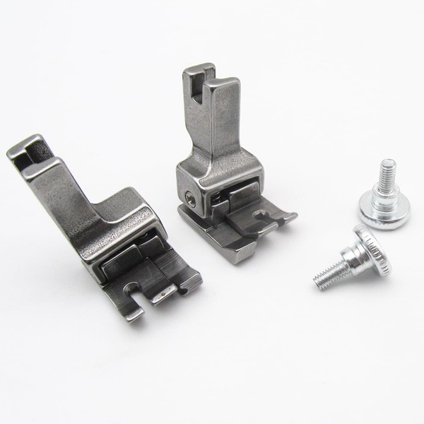 CKPSMS Brand -1set #CR+CL Right&Left Compensating Presser Foot fit for