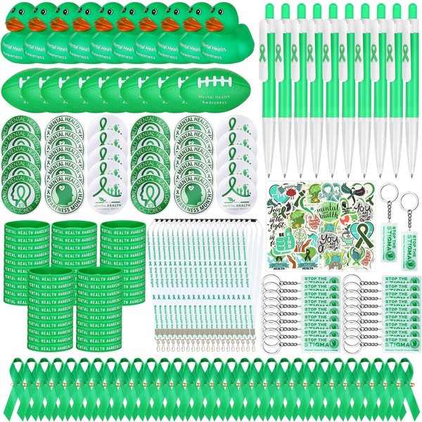 Lincia Mental Health Awareness Items Include Ribbon Pins, Badge Brooches,