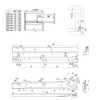 Mprofi MT® 2 pieces (1 pair) drawer runners, drawer runners,