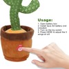 Electronic Cactus Plush Toys Singing Dancing Cactus Educational Children Kids