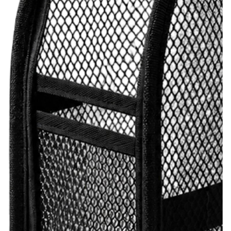 Self Standing Travel Toiletry Pouch 4 Pieces Portable Standing Mesh