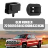 Bawkars 2 PCS Tailgate Bushing, Rear Tailgate Hinge Bushing, Compatible