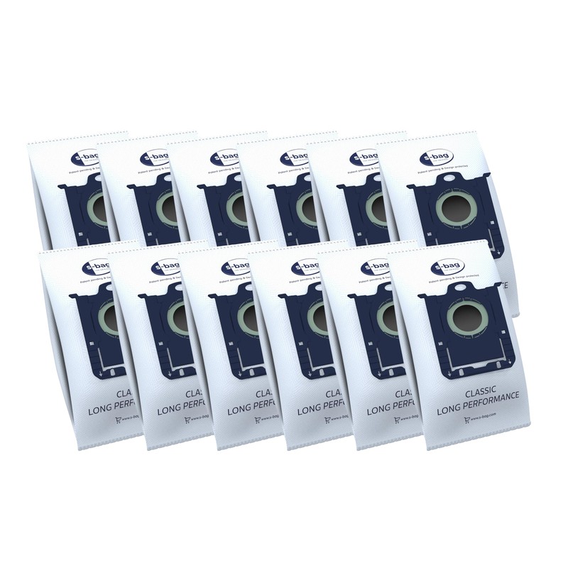 Electrolux E201SM s-bag Classic Long Performance Vacuum Cleaner Bags (Mega