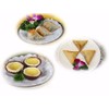 DECORA 12.5 Inch Round White Paper Lace Doilies for Wedding