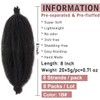 Xtrend 8 Packs 8 Inch Soft Elastic Afro Twist Hair