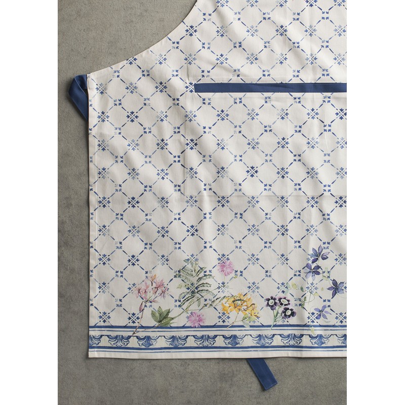 Maison d'Hermine 100% Cotton 1-Piece Kitchen Apron with Adjustable Neck