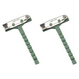 Pro Bamboo Kitchen 100PCS Plastic Safety Pins Corsage Buttonholes T-Shaped Brooch Handmade DIY Corsage Materials Wedding Supplies Pins Flower Packaging Wedding Corsage Clips Wedding Brooch