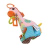 Infant Stroller Rattle Bell with Teether Mirror Cute Giraffe Plush