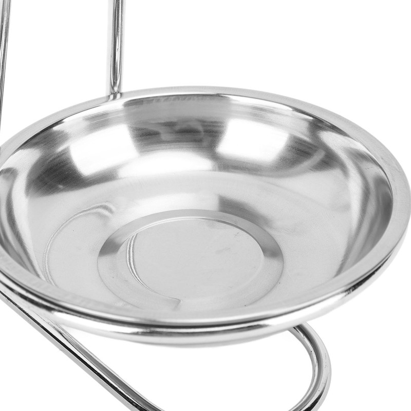Spoon Rest Holder, Vertical Stainless Steel Stew Soup Ladle Holder,