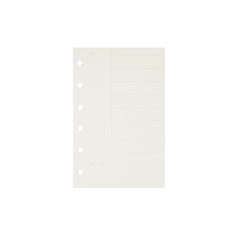 Zelten 1 Pack A7 45 Sheets/90 Pages Connell Loose Leaf