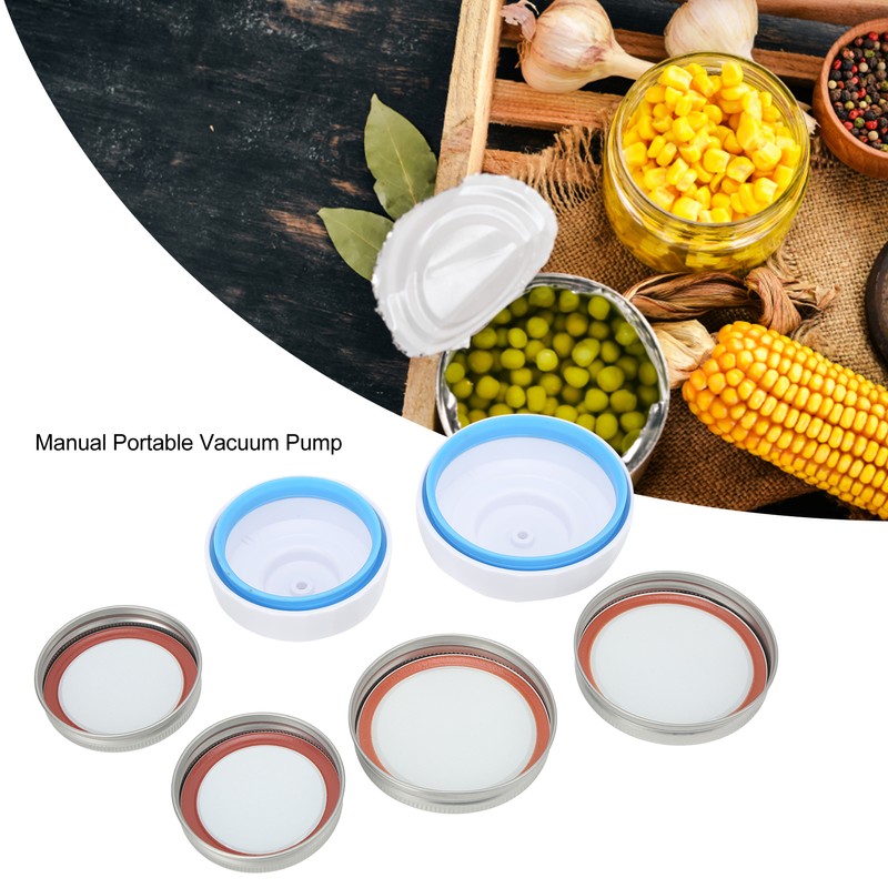 Mason Jar Vacuum Sealer Jar Vacuum Sealing Kit with Accessory