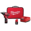 Milwaukee 2401-22 M12 12-Volt Lithium-Ion 1/4 in. Hex Cordless Screwdriver
