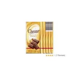 Choceur Hazelnut Crunch Tablets 1.4oz/40g (5 Pack)