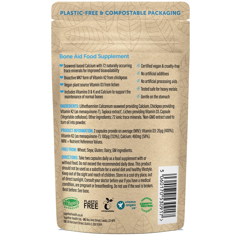 Bone Aid – Together Health – Plant-Based Calcium & Vitamins