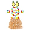 ATSNOSH Hawaiian Hula Set, Hawaiian Party Fancy Dress Costume, 40