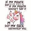 Unicorn Magnets - Sarcastic Humor - Funny Face - 2