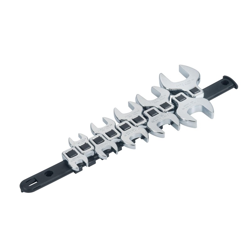 CRAFTSMAN Crowfoot Wrench Set, Open End, SAE, 10 Piece (CMMT12052LZ)