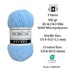 NORCIA Soft Velvet Yarn Chenille Yarn for Crocheting Baby Blanket