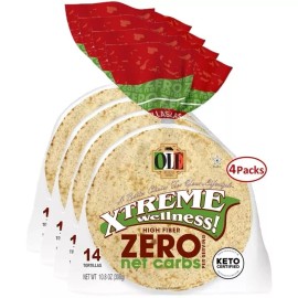 Ole Mexican Foods Olé Xtreme Wellness® Street Taco ZERO Net Carbs - 4.5" 10.8 oz. 14 Ct - 4 Packs