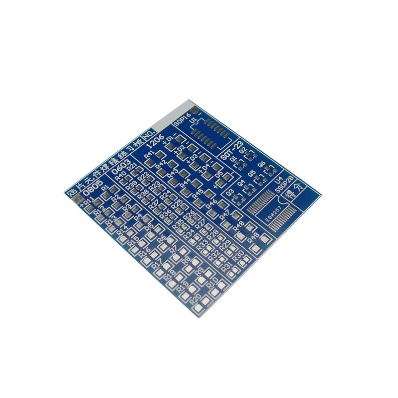 Aihasd 2 Sets SMT SMD Components Welding Practice Board Soldering