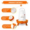 Eggluuz Chick Feeder and Waterer Kit Automatic Chicken Feeder and