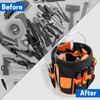WISEPRO Bucket Tool Organizer, Bucket Organizer with 30 Pocket, Tool