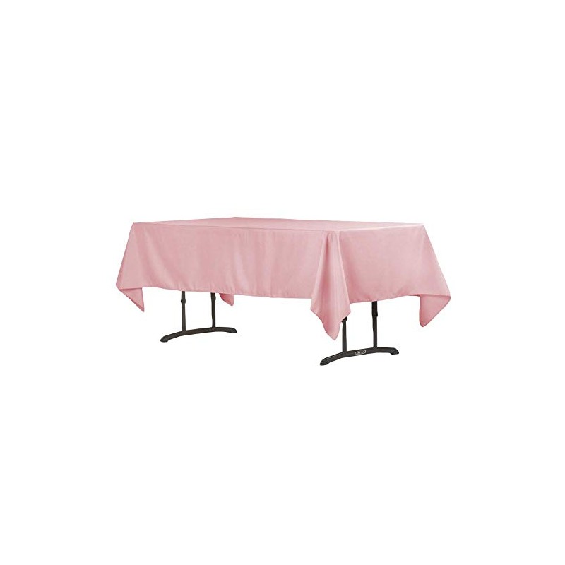 CV Linens 10883us Tablecloth, Dusty Rose/Mauve