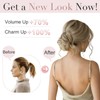 Elailite Hairpiece Bun Hair Scrunchie with Hair Pieces with Elastic