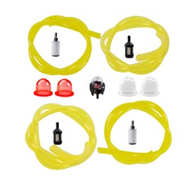 (2 feet long) Fuel Pipeline Fuel Filter Primer Bulb Carburetor Chainsaw Trimmer Fan Lawn Mower Suitable for 2-cycle Small Engines