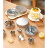 Cookie Cutters Stainless Steel Set ‌11 Pcs, Circle Crumpet Rings