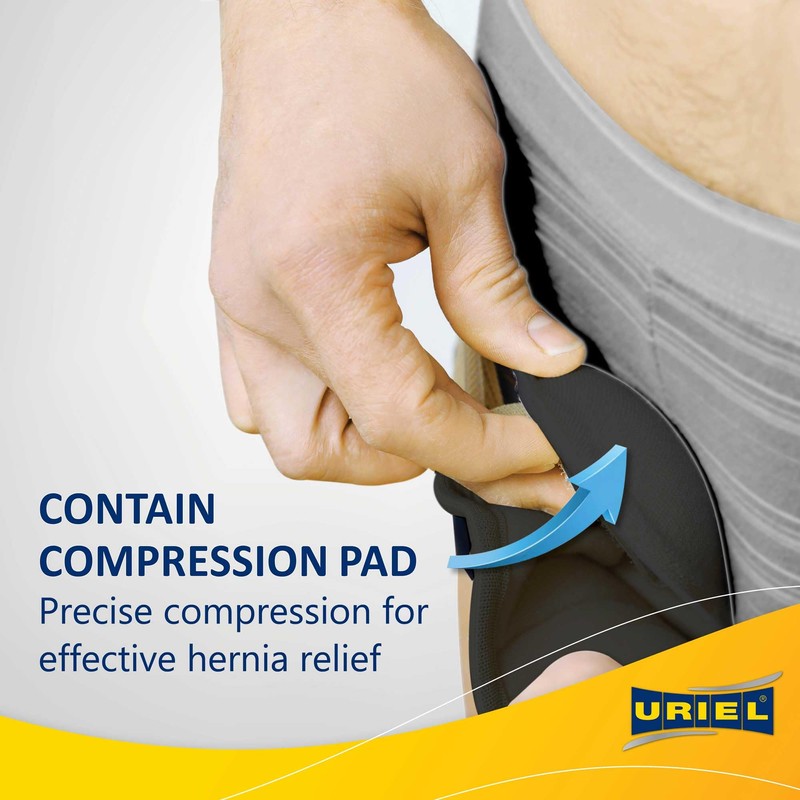 URIEL Right Side Hernia Belts for Men - Inguinal Hernia