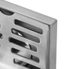 Side Drain 304 Stainless Steel Corrosion Resistance Thickened L Shape