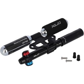XLC Unisex - Adult MTB Co2 Mini Pump, Black, One Size
