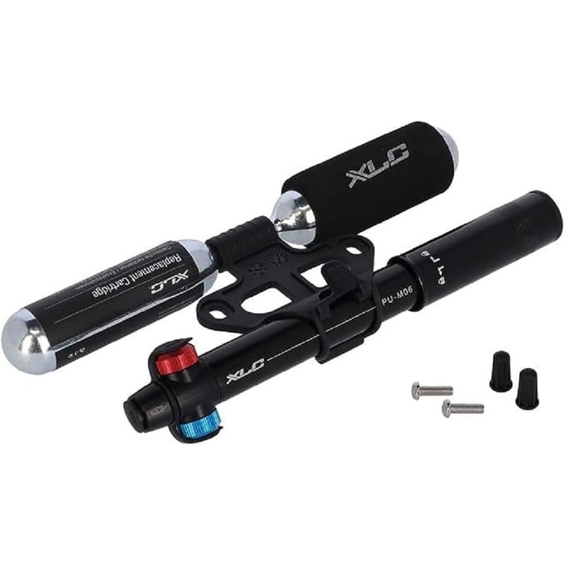 XLC Unisex - Adult MTB Co2 Mini Pump, Black, One