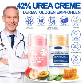 Urea Cream Maximum Strength for Hand, Foot and Body Care for Dry, Cracked Feet, Heels, Elbows