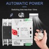 Compact Automatic Transfer Switch Electrical Selector Switches Dual Power Switch