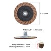 HONGUIS 7 inch Diamond Cup Grinding Wheel,5/8"-11 Arbor Ceramic Bond